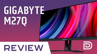 Newegg Now Gigabyte M27Q Gaming Monitor Review [upl. by Esil]