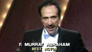 F Murray Abraham winning Best Actor [upl. by Fiorenze587]