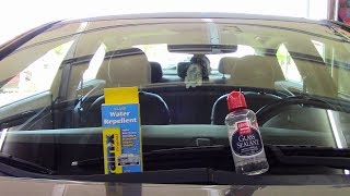 RainX vs Griots Garage Glass Sealant [upl. by Poppo]