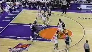 Shaquille ONeal breaks the backboard vs Suns in rookie season [upl. by Elmer818]