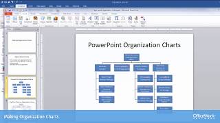 Making Org Charts using PowerPoint vs Orgchart Software [upl. by Aidnyc952]