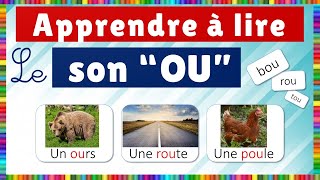 Apprendre la lecture  le son ou [upl. by Artenra]