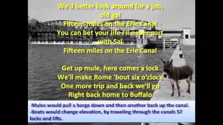 Erie Canal featuring Bruce Springsteen  Lyrics [upl. by Elleined]