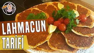 Lahmacun Tarifi  Hamur işleri  Hatice Mazı ile Yemek Tarifleri [upl. by Nomma]