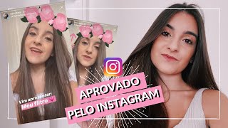 COMO CRIAR O SEU PRÓPRIO FILTRO PARA O INSTAGRAM STORIES 2020 l ATUALIZADO [upl. by Llerrut]