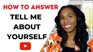 Tell Me About Yourself  Best Answer to This Interview Question ✓ [upl. by Elletnohs]