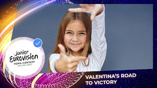 Valentinas road to victory 🇫🇷  Junior Eurovision 2020 [upl. by Ydoc]