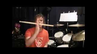 My SUPER EASY drum stick spinning method [upl. by Llerdna]