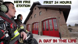 First 24 Hours in a New Fire Station  A Day in the Life [upl. by Ultima339]