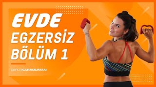 Spora Yeni Başlayanlar İçin EVDE EGZERSİZ Hareketleri  Bölüm 1 [upl. by Bekki691]