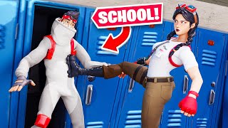 HIGH SCHOOL Simulator in Fortnite Battle Royale [upl. by Riek]