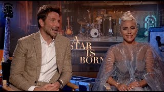 A STAR IS BORN interviews  Lady Gaga Bradley Cooper Sam Elliot [upl. by Anselm656]