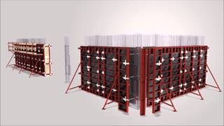 Pilosio P300 formwork for walls [upl. by Creamer]