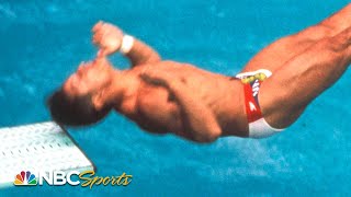 Greg Louganis heroic diving triumph in Seoul  NBC Sports [upl. by Nohsauq89]