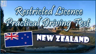 New Zealand Restricted Licence Practical Driving Test Full Test [upl. by Eerrehc466]