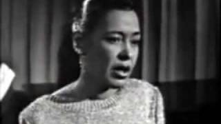 Billie Holiday Strange Fruit Live 1959 [upl. by Anert]