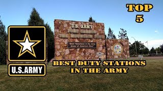 5 best Army duty stations [upl. by Ideih]