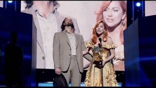 Bradely Cooper pees on himself at Grammy Awards on stage with Lady Gaga [upl. by Doykos]