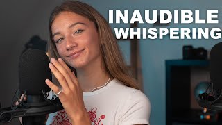 ASMR  UNINTELLIGIBLE WHISPERING [upl. by Woothen]