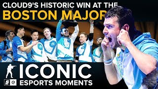 ICONIC Esports Moments Cloud9s historic win at the Boston Major [upl. by Amrita]