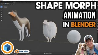 Creating a Morphing Shape Animation in Blender [upl. by Sair]