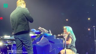 Lady Gaga And Bradley Cooper Perform Shallow Duet in Vegas [upl. by Macmahon]