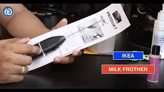 IKEA MILK FROTHER Review amp Battery Installation [upl. by Maud]