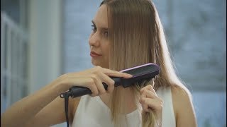 TYMO  Hair Straightener Comb  Straightening your hair in few mins [upl. by Aleedis750]