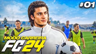 O INICIO DA LENDA  MODO CARREIRA JOGADOR FC 24  Parte 1 [upl. by Ainesell]