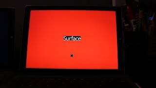 How to FIX Red screen on Surface Pro [upl. by Aleunamme]