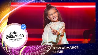 Spain 🇪🇸  Soleá  Palante at Junior Eurovision 2020 [upl. by Isadora74]