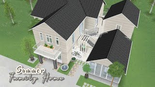 Sims Freeplay  Summer family home 🌴🌿  House tour  Live build [upl. by Anihcak19]