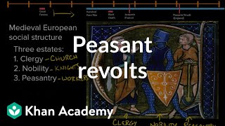 Peasant Revolts  World History  Khan Academy [upl. by Siskind]