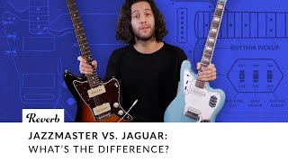 Fender Jazzmaster vs Jaguar Whats the Difference [upl. by Assirat405]