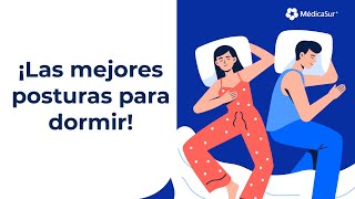 ¡Las mejores posturas para dormir [upl. by Patrizius]