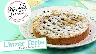 Linzer Torte  Linzer Cake  Original Austrian Recipe [upl. by Keil]