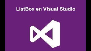 Como usar un ListBox en Visual Studio [upl. by Melia]