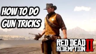 HOW TO SPIN YOUR PISTOL  Red Dead Redemption 2 Guides [upl. by Glen]