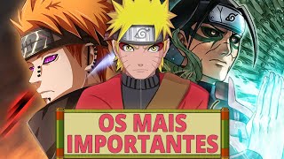 OS 10 PERSONAGENS MAIS IMPORTANTES PARA A HISTÓRIA DO ANIME NARUTO [upl. by Slohcin]