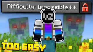 I Beat Fundys NEW quotIMPOSSIBLEquot Difficulty in Minecraft first try [upl. by Hsenid]