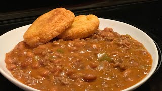 HOW TO MAKE DELICIOUS CHILI BEANS  PINTO BEANS RECIPE [upl. by Anam]