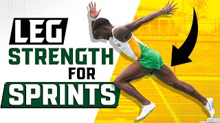 Top 5 Lower Body Strength Exercises For Sprinting [upl. by Leclair851]