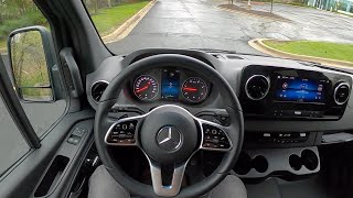 2019 MercedesBenz Sprinter 3500XD Crew Van  POV Review [upl. by Caressa]