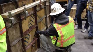 Formwork Assembly Demonstration [upl. by Rebmaed288]