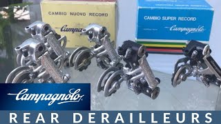 CAMPAGNOLO REAR DERAILLEUR SHOWCASE [upl. by Assi]