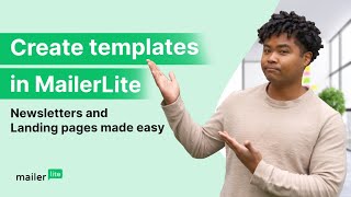 Everything About MailerLite Templates Email and Landing Page [upl. by Sinnoda]