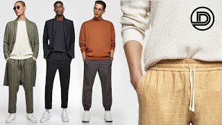 How To Style Joggers LIKE A GROWN UP SweatPants — Mens Fashion [upl. by Lani]