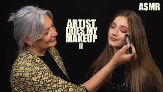 ASMR  MAKEUP ARTIST does my PARTY MAKEUP Makeup tutorial [upl. by Daigle484]