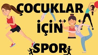 ÇOCUKLAR İÇİN GÜNLÜK SPOR HAREKETLERİ 3D ve Animasyon [upl. by Birmingham]