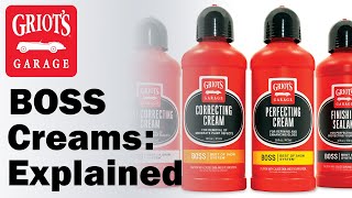 Griots Garage BOSS Creams Explained [upl. by Ratcliffe484]